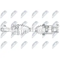 NTY NPW-FR-090 Antriebswelle Vorne Rechts für FORD RANGER (TKE)