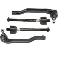 RIDEX Reparatursatz Spurstange 770T0021 Vorne Links Vorne Rechts für DACIA DUSTER 220mm 0,74kg