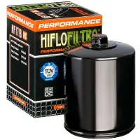 Hiflofiltro Leistungsstarker schwarzer Ölfilter glänzend - HF171BRC