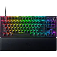 Razer Huntsman V3 Pro Tenkeyless - Gaming Tastaturen - ohne Numpad - Englisch - US - Schwarz RZ03-04980100-R3M1