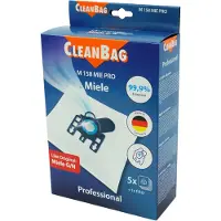 Cleanbag M158MIEPRO, Staubbeutel, Weiß, Miele, S400i-S456i, S600-S658, S800-S858, S2000-S2999, S5000-S5999, S8000-S8999, Classic C1, Complete C2..., Box, 7 Stück(e)