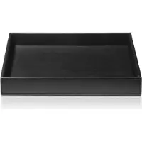 DECOR WALTHER Seifenschale Brownie TAB Rechteck Schwarz