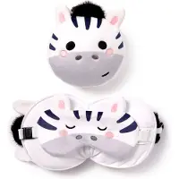 Puckator Zebra Reisekissen & Schlafmaske