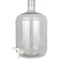 Ich-zapfe Weinballon, Glasballon - PET 12 Liter mit Hahn 5/16-7/16