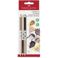 Faber-Castell Faber Castell Buntstift Bicolor Mine 2,9 mm 3er Blister