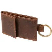 Alassio Mini-Geldbörse aus Leder braun