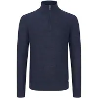 11 Project klassischer PRTillmann Fine Herren Troyer mit Stehkragen Pullover 21301005-ME-1940101 Blau