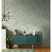 Marburg Vliestapete "Tranquil Tropics" botanisch moderne Tapete für Wohnzimmer Schlafzimmer Küche