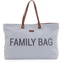 Childhome Family Bag canvas grau