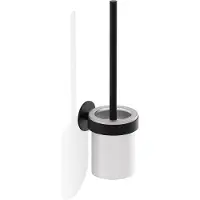 DECOR WALTHER Klobürste Basic Wandmodel Black Matt
