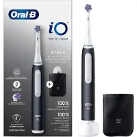 Braun Oral-B Zahnbürste schwarz-weiß + Schutzhülle