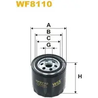 WIX FILTERS Kraftstofffilter WF8110
