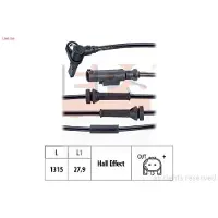 EPS Sensor, Raddrehzahl Made in Italy - OE Equivalent 1.960.168