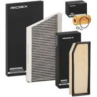RIDEX Filterset Inspektionspaket Filtersatz passend für MERCEDES-BENZ C-Klasse Limousine (W203) C-Klasse T-modell (S203) CLK (C209) E-Klasse Limousine