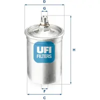 Ufi Kraftstofffilter 31.505.00