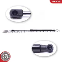 ESEN SKV Heckklappendämpfer FIAT,PEUGEOT 52SKV774 8731P9,8731Q0,46514867