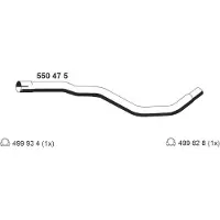 ERNST Abgasrohr [Hersteller-Nr. 550475] für Fiat, Ford