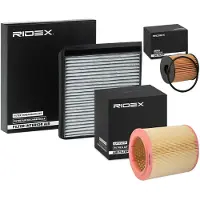 RIDEX Filterset Inspektionspaket Filtersatz für CITROËN Berlingo / Berlingo First (MF, GJK, GFK) passend für PEUGEOT PARTNER Combispace (5F)