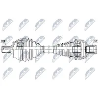 NTY NPW-ME-158 Antriebswelle Vorne Rechts passend für MERCEDES-BENZ A-Klasse (W177) B-Klasse (W247) A-Klasse Limousine (W177)