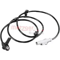 METZGER ABS Sensor Raddrehzahl Hinten Rechts passend für MERCEDES-BENZ VIANO (W639) 09001266