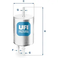 Ufi Kraftstofffilter 31.831.00