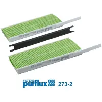PURFLUX Innenraumluftfilter CabinHepa+ AHH273-2