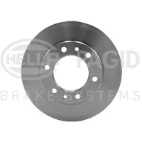 Hella Bremsscheibe [Hersteller-Nr. 8DD355105-191] für Toyota, VW