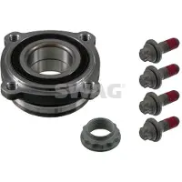 SWAG Radlagersatz Hinten Links Hinten Rechts für BMW 5 Limousine (E60) zweireihig 80mm 20 93 8258