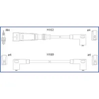 ASTEMO Zündleitungssatz Hueco 134715