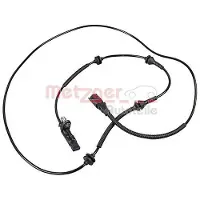 METZGER Autoteile Sensor, Raddrehzahl [Hersteller-Nr. 09001474] für Peugeot, Citroën