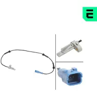 OPTIMAL ABS Sensor Raddrehzahl Hinten passend für PEUGEOT 206 Schrägheck (2A/C) 06-S126