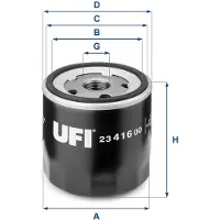 Ufi Hydraulikfilter, Lenkung 23.238.00