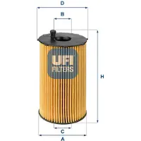 Ufi Ölfilter PEUGEOT,CITROËN,LAND ROVER 25.066.00 C2S29685,1311289,1109AW Motorölfilter,Filter für Öl 1109X7,1109X8,4R8Q6744AA