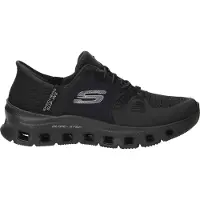 SKECHERS Glide Step Pro Slipper Schwarz