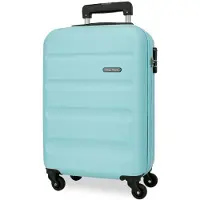 Roll Road Unisex. 584916E Flex Cabin Case Rigid 55cm himmelblau (OSFA), Lässig, ABS/Polykarbonat, Kabine