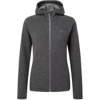 Mountain Equipment Braldu Hooded Womens Jacket grey marl - Größe 16 UK Damen 007466