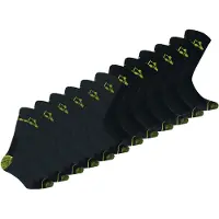 Diadora Kurzsocken "Socken 12er Pack", Damen, Gr. 39-42, schwarz (schwarz, anthrazit), Obermaterial: 75% Baumwolle CO. 23% Polyester PES. 2% Elasthan EL., Socken Kurzsocken