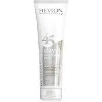 Revlon Professional Revlonissimo Color Care Shampoo und Conditioner 2 in 1 für melierte und weiße Haare sulfatfrei 275 ml