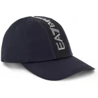 Giorgio Armani Ea7 Emporio Train Logo Tape Baseballkappe Blau M Mann Blau M