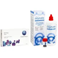 Biofinity Toric (3er Packung) Monatslinsen (-2.25 dpt, Zyl. -0.75, Achse 180 & BC 8.7) für trockenere Augen