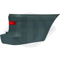 Diederichs Stoßfänger [Hersteller-Nr. 1666059] für Mercedes-Benz