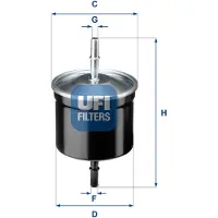 Ufi Luftfilter 30.638.00