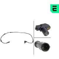 OPTIMAL ABS Sensor Raddrehzahl Hinten für VW Transporter IV Bus (70B, 70C, 7DB, 7DK, 70J, 70K, 7DC, 7DJ) 06-S066