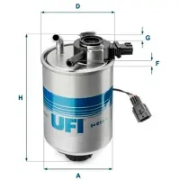 Ufi Kraftstofffilter 24.018.01