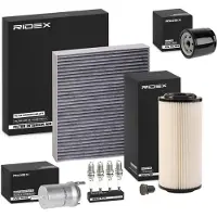 RIDEX Inspektionspaket Filterset für AUDI A2 (8Z0)