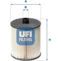 Ufi Kraftstofffilter 26.123.00