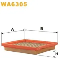 WIX FILTERS Luftfilter WA6305