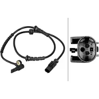 Hella Sensor Raddrehzahl 2-polig Hall 775 mm Kabel für u.a. ALFA ROMEO MITO