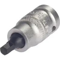 SW-Stahl 05104SB Innensechskant 12,5 mm (1/2") Antrieb, 7 x 53 mm, Innensechskant, aus Chrom-Vanadium