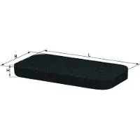 MAHLE ORIGINAL Knecht Filter, Innenraumluft LAP 13